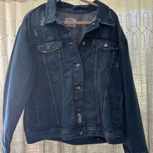 Old Navy Blue Jean Jacket New